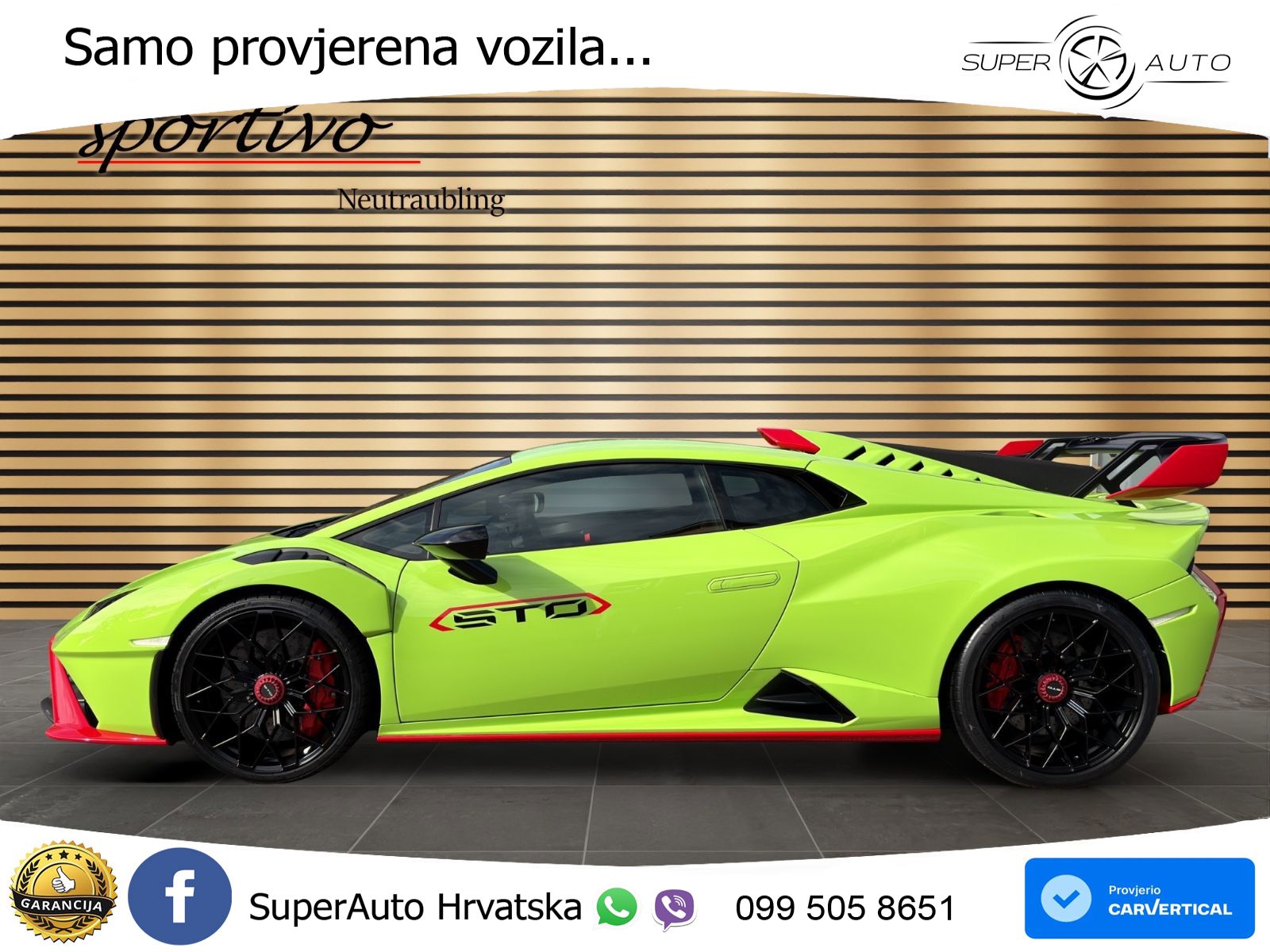Lamborghini Huracan STO 5.2 V10 (640 KS) LDF