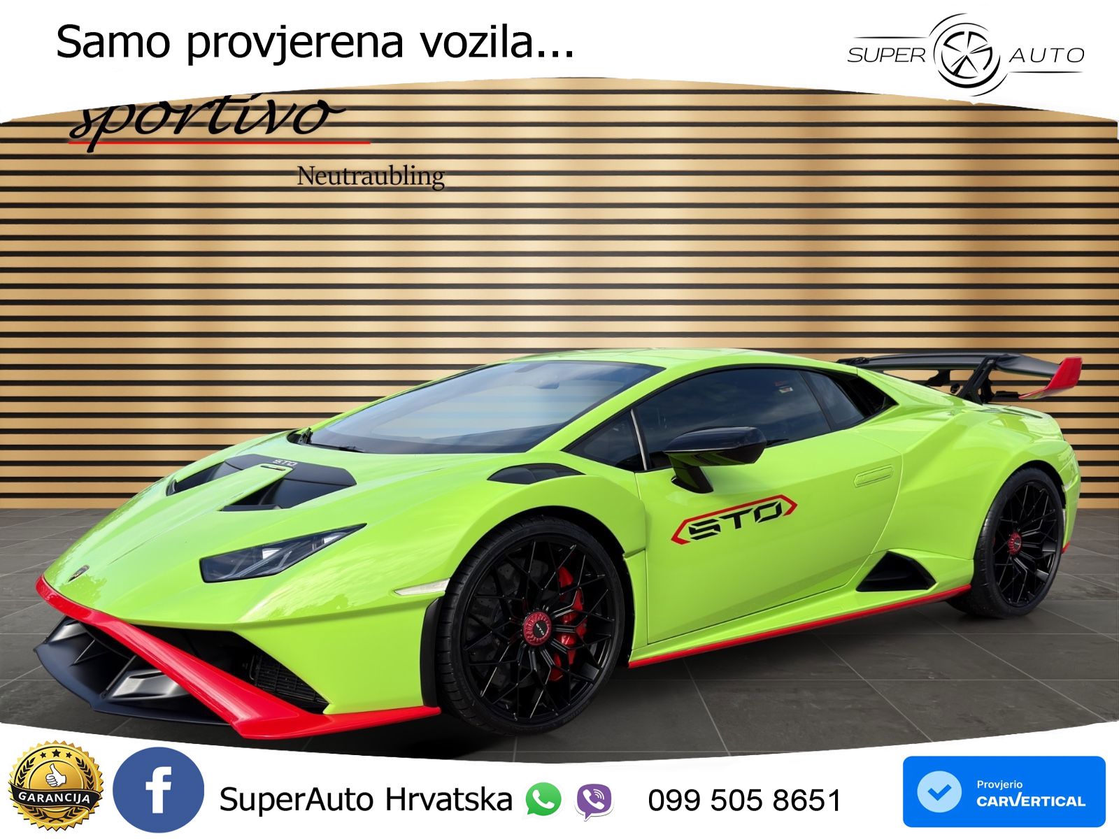 Lamborghini Huracan STO 5.2 V10 (640 KS) LDF