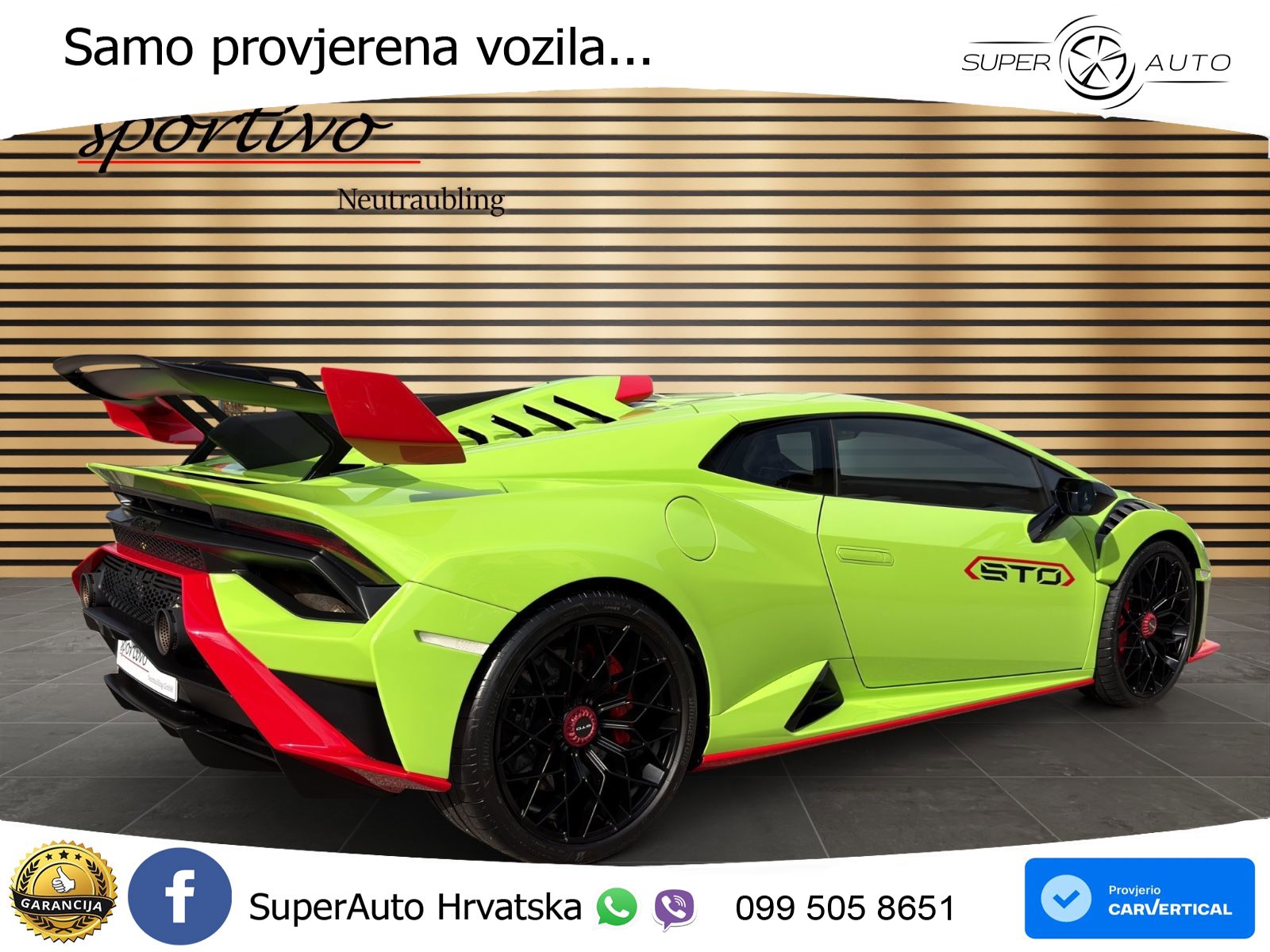 Lamborghini Huracan STO 5.2 V10 (640 KS) LDF