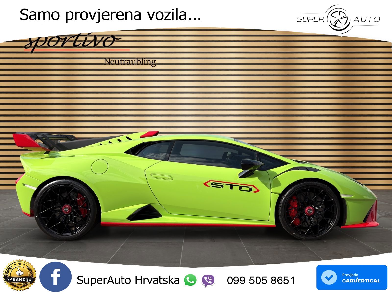 Lamborghini Huracan STO 5.2 V10 (640 KS) LDF
