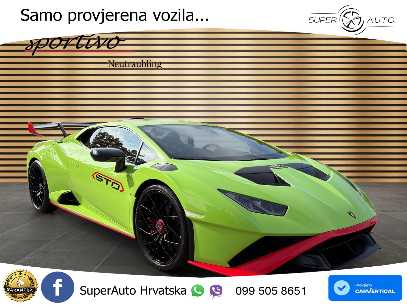 Lamborghini Huracan STO 5.2 V10 (640 KS) LDF