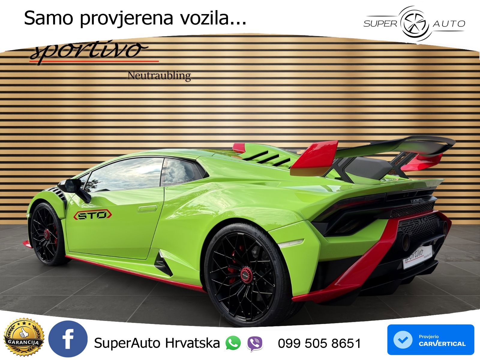 Lamborghini Huracan STO 5.2 V10 (640 KS) LDF