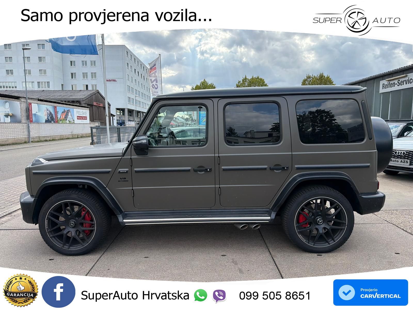 Mercedes AMG G 63 Long V8 (585 KS) 4MATIC 9G-TRONIC AMG SPEEDSHIFT PLUS Manufaktur LED+GR SJED+ACC