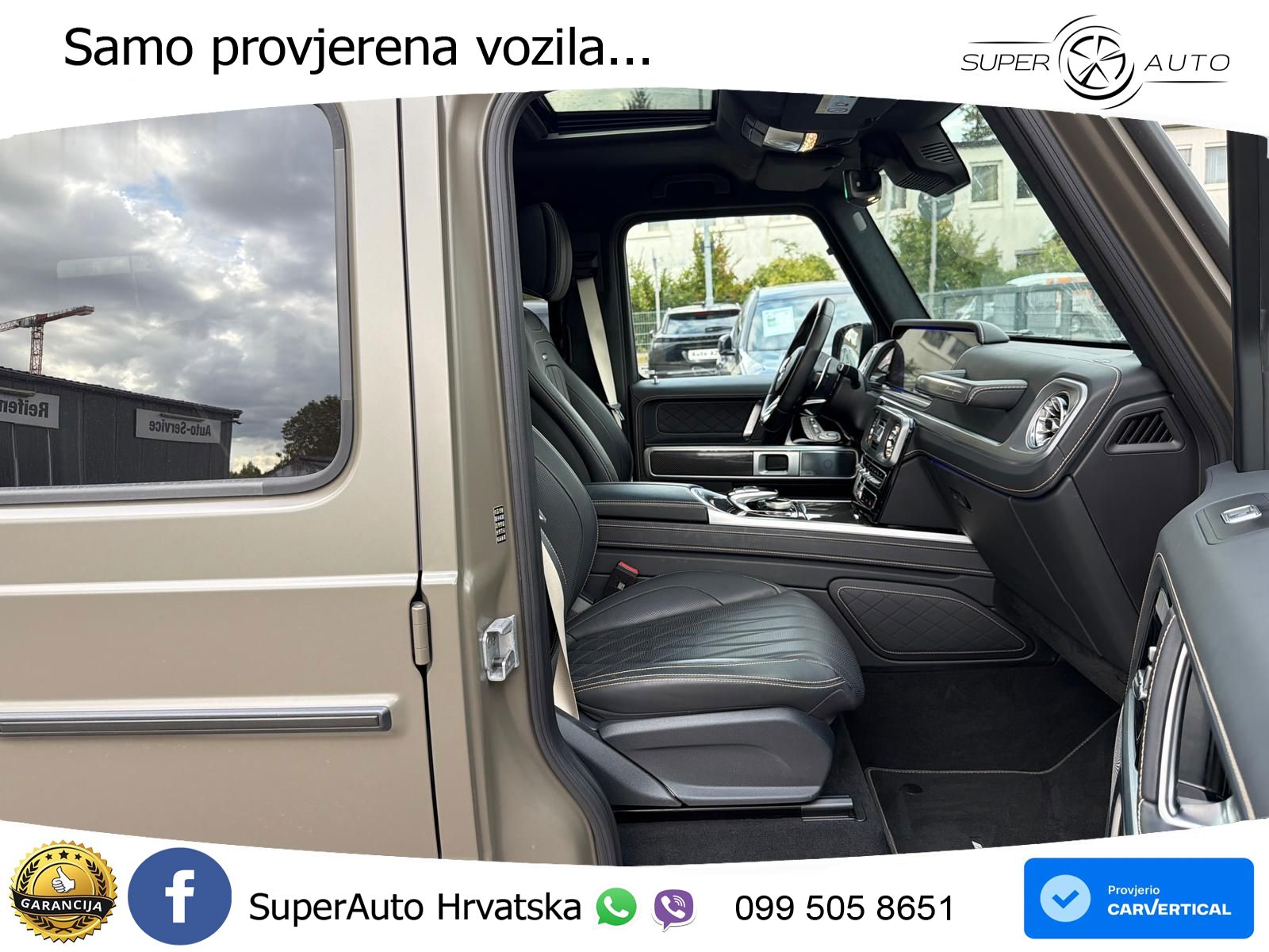 Mercedes AMG G 63 Long V8 (585 KS) 4MATIC 9G-TRONIC AMG SPEEDSHIFT PLUS Manufaktur LED+GR SJED+ACC