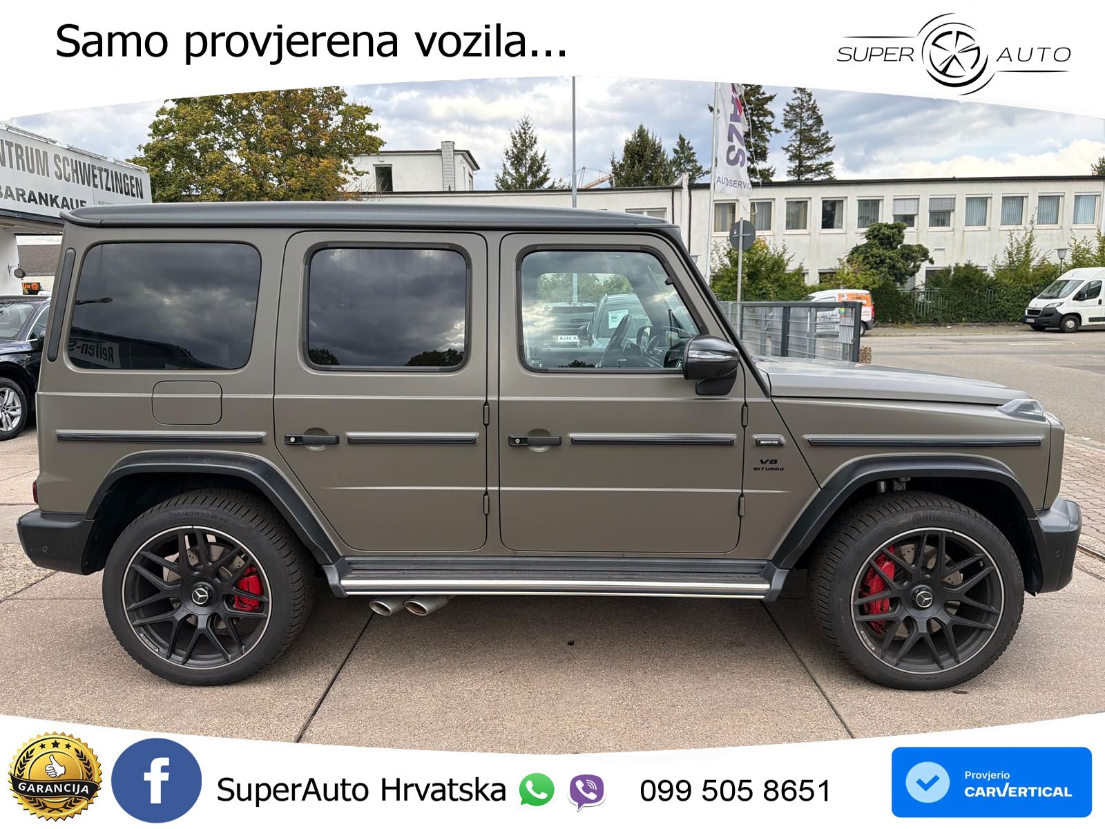 Mercedes AMG G 63 Long V8 (585 KS) 4MATIC 9G-TRONIC AMG SPEEDSHIFT PLUS Manufaktur LED+GR SJED+ACC
