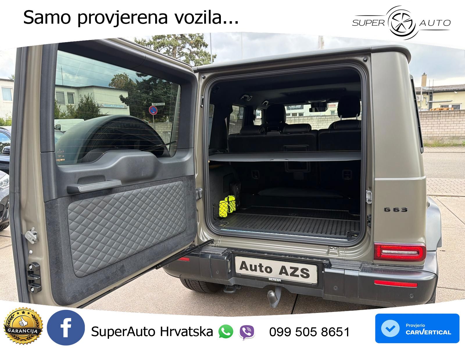 Mercedes AMG G 63 Long V8 (585 KS) 4MATIC 9G-TRONIC AMG SPEEDSHIFT PLUS Manufaktur LED+GR SJED+ACC