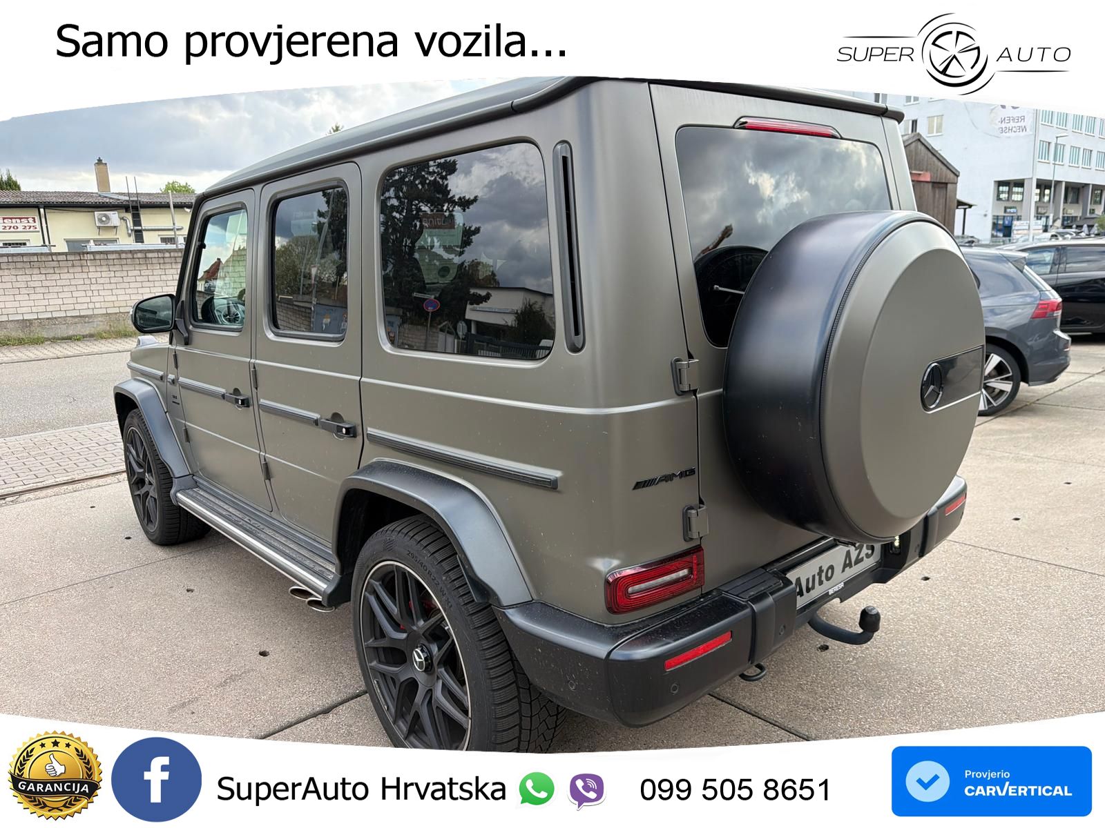 Mercedes AMG G 63 Long V8 (585 KS) 4MATIC 9G-TRONIC AMG SPEEDSHIFT PLUS Manufaktur LED+GR SJED+ACC