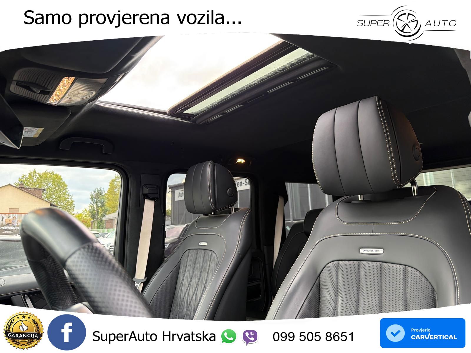 Mercedes AMG G 63 Long V8 (585 KS) 4MATIC 9G-TRONIC AMG SPEEDSHIFT PLUS Manufaktur LED+GR SJED+ACC