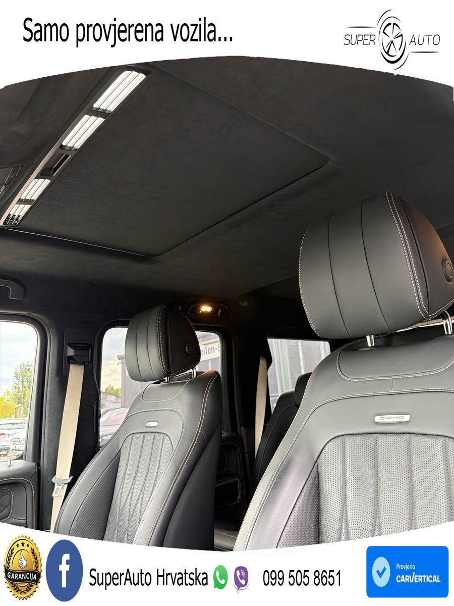 Mercedes AMG G 63 Long V8 (585 KS) 4MATIC 9G-TRONIC AMG SPEEDSHIFT PLUS Manufaktur LED+GR SJED+ACC