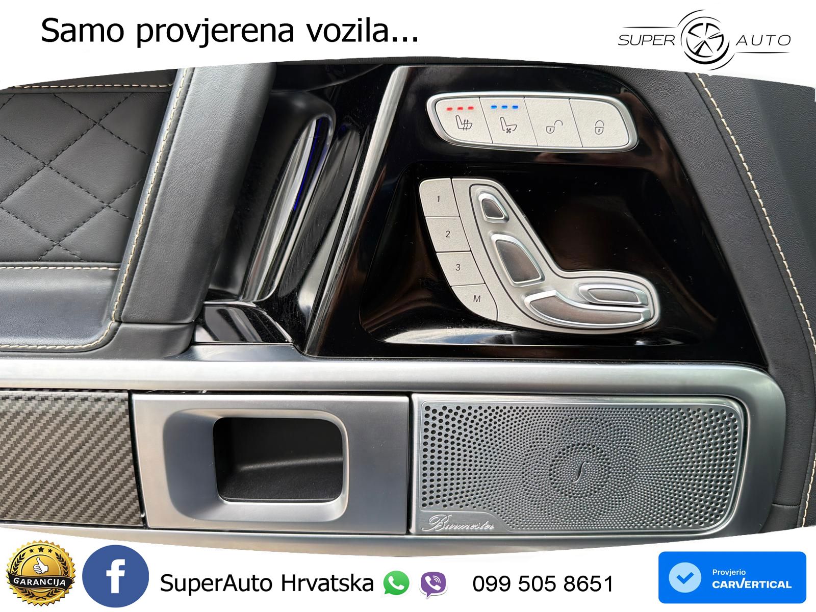 Mercedes AMG G 63 Long V8 (585 KS) 4MATIC 9G-TRONIC AMG SPEEDSHIFT PLUS Manufaktur LED+GR SJED+ACC