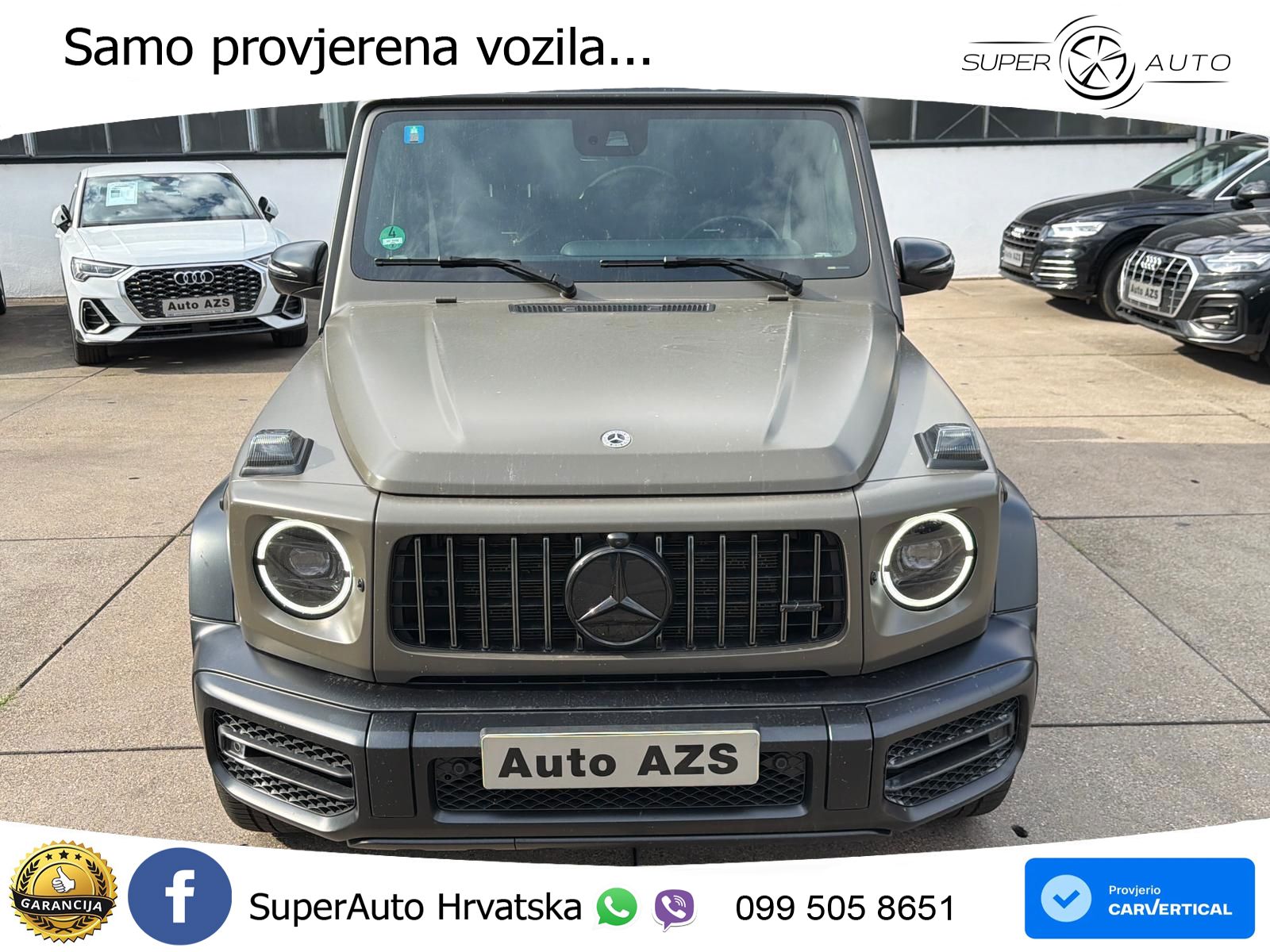 Mercedes AMG G 63 Long V8 (585 KS) 4MATIC 9G-TRONIC AMG SPEEDSHIFT PLUS Manufaktur LED+GR SJED+ACC