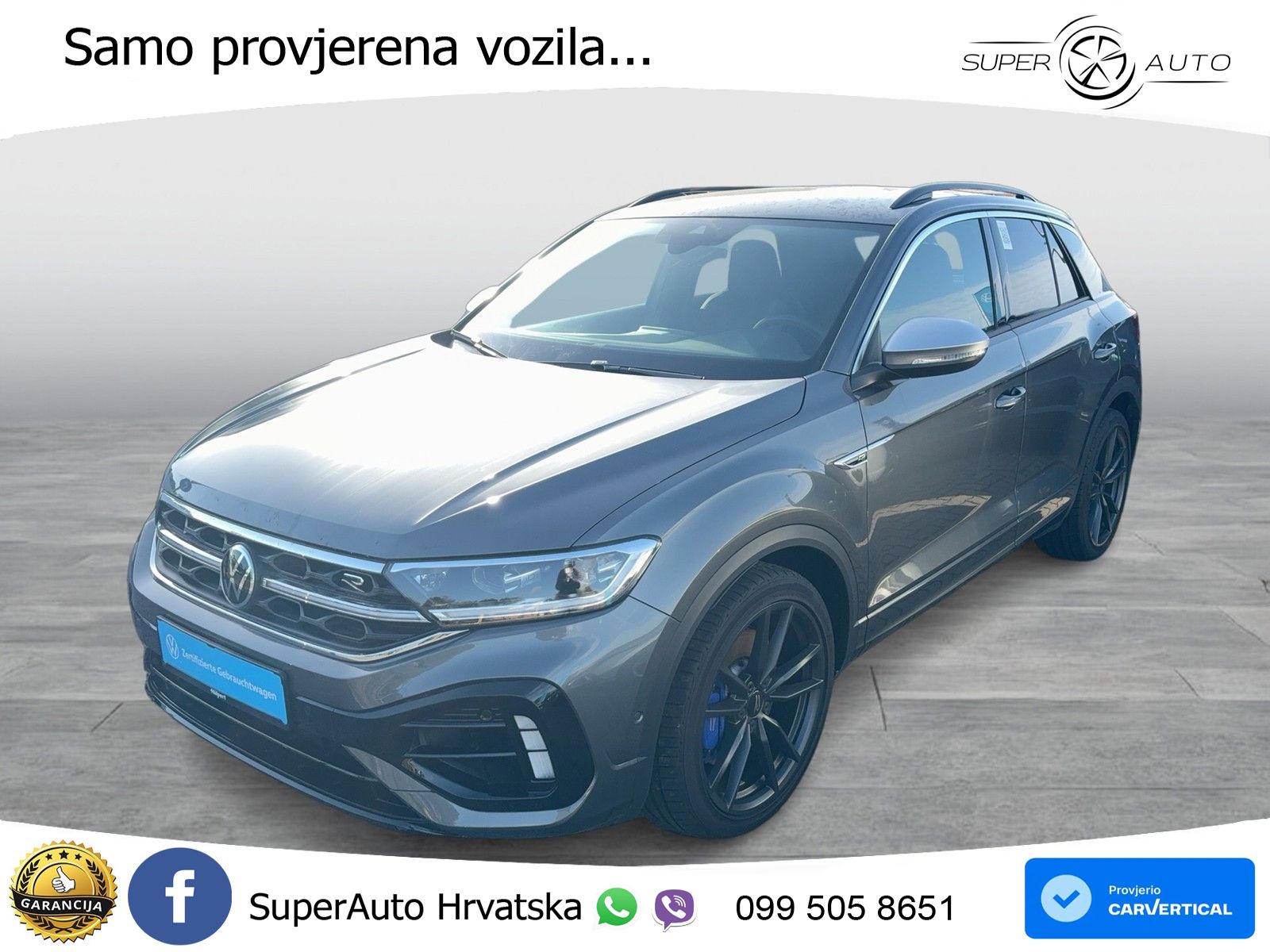 Volkswagen T-Roc I R 2.0 TSI (300 KS) OPF 4M DSG LED+GR SJED+ACC