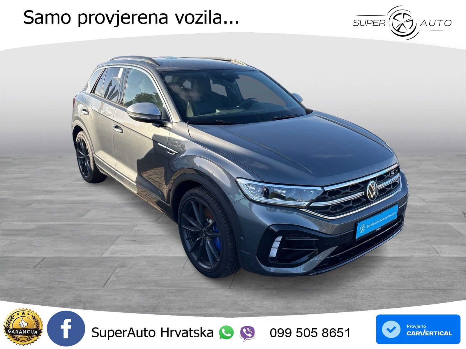 Volkswagen T-Roc I R 2.0 TSI (300 KS) OPF 4M DSG LED+GR SJED+ACC