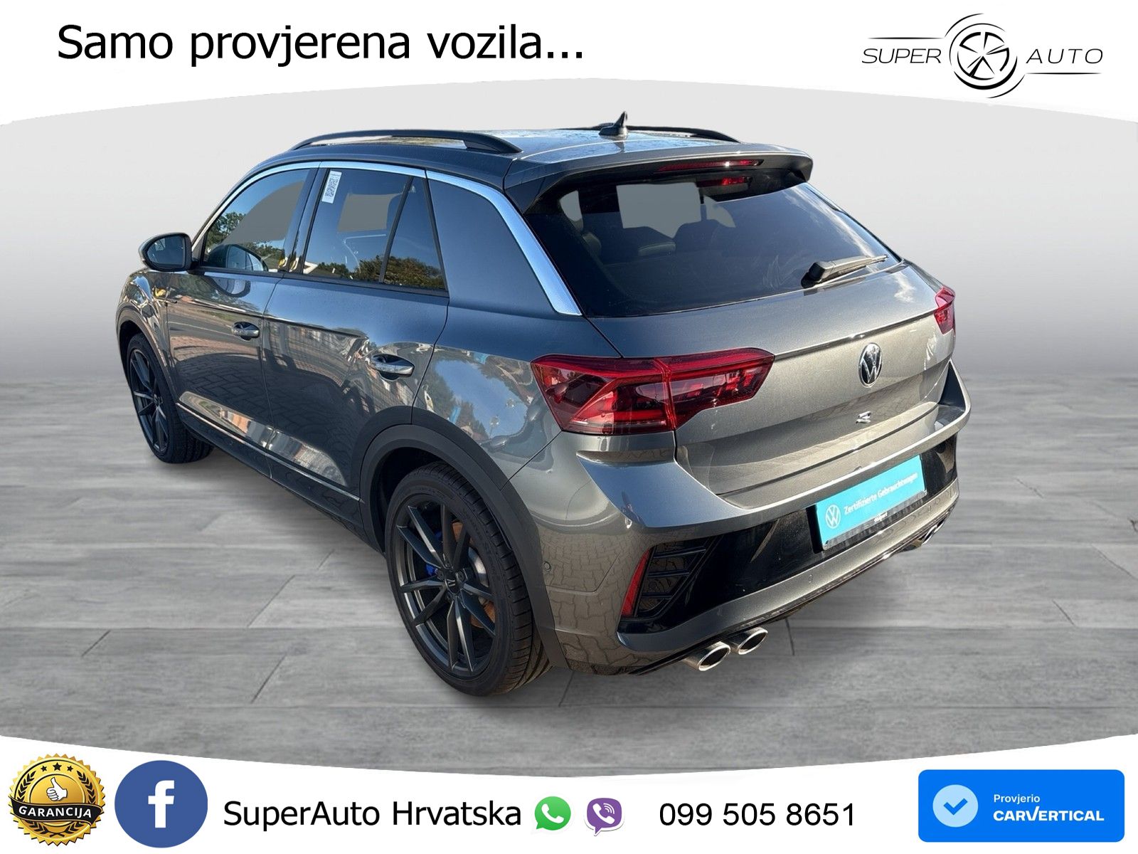 Volkswagen T-Roc I R 2.0 TSI (300 KS) OPF 4M DSG LED+GR SJED+ACC