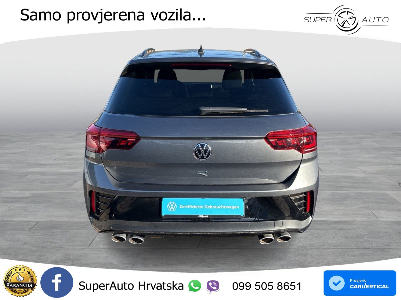 Volkswagen T-Roc I R 2.0 TSI (300 KS) OPF 4M DSG LED+GR SJED+ACC