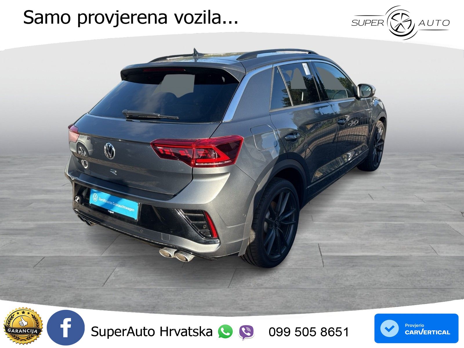 Volkswagen T-Roc I R 2.0 TSI (300 KS) OPF 4M DSG LED+GR SJED+ACC
