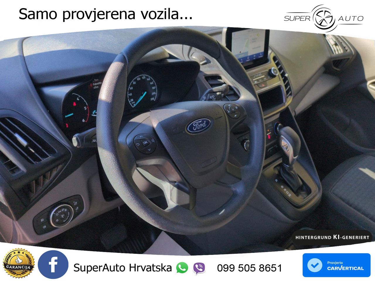 Ford Transit Connect 1.5 EcoBlue TDCi Trend L1 Klima 101 KS