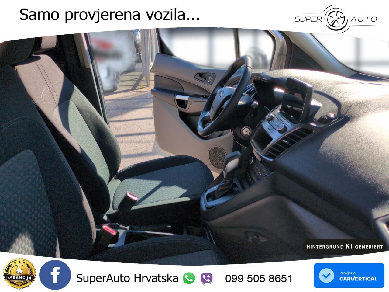 Ford Transit Connect 1.5 EcoBlue TDCi Trend L1 Klima 101 KS
