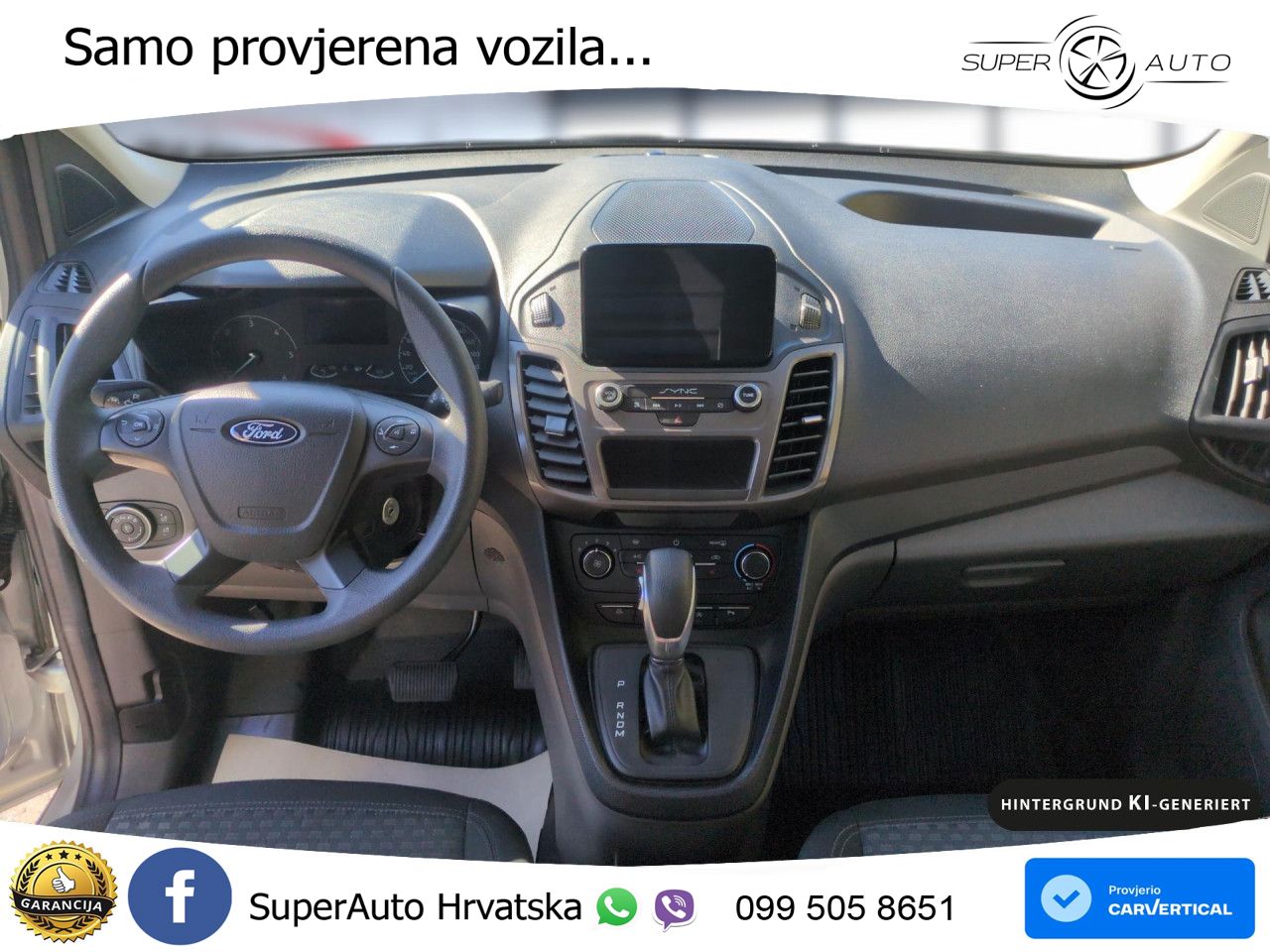 Ford Transit Connect 1.5 EcoBlue TDCi Trend L1 Klima 101 KS