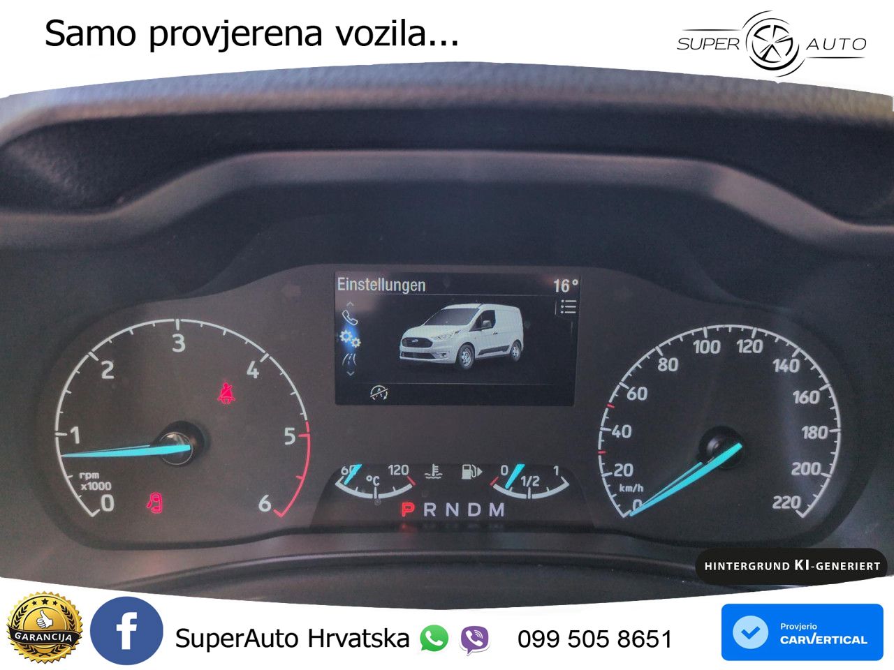 Ford Transit Connect 1.5 EcoBlue TDCi Trend L1 Klima 101 KS