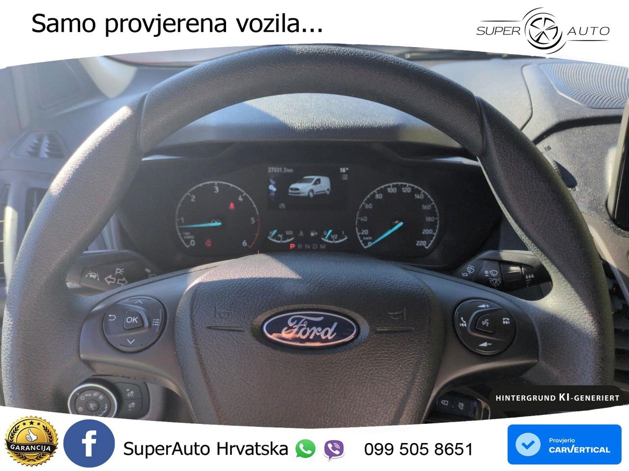 Ford Transit Connect 1.5 EcoBlue TDCi Trend L1 Klima 101 KS