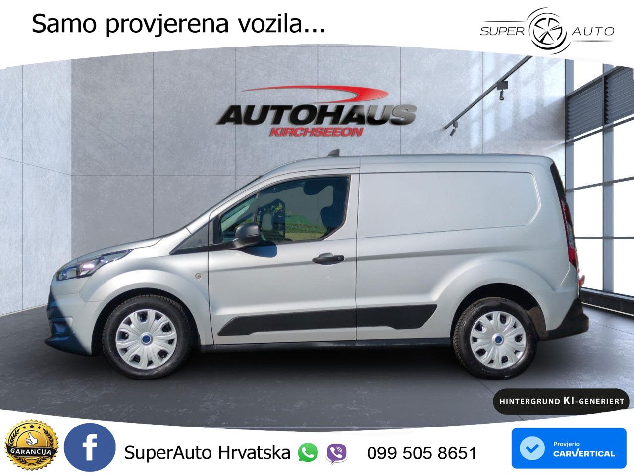 Ford Transit Connect 1.5 EcoBlue TDCi Trend L1 Klima 101 KS