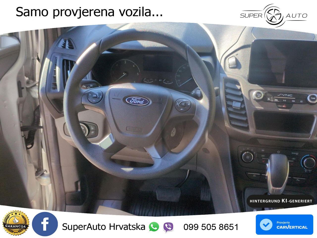Ford Transit Connect 1.5 EcoBlue TDCi Trend L1 Klima 101 KS