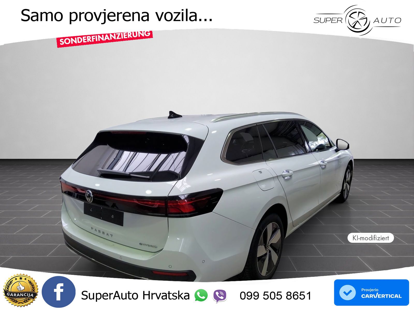 Volkswagen Passat Variant 1.5 TSI (204 KS) eHybrid DSG Business LED+GR SJED+ACC