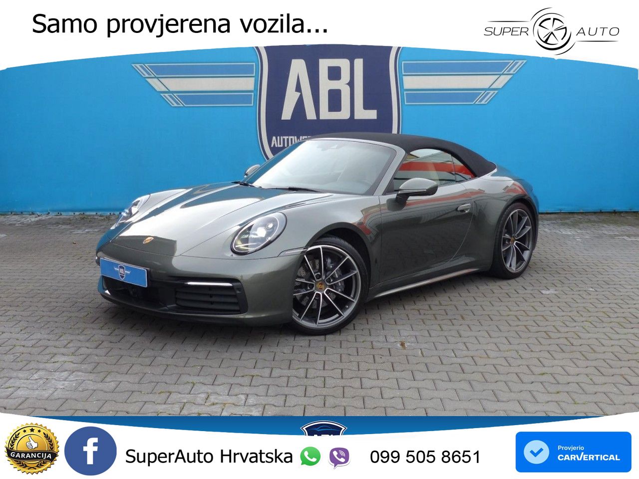 Porsche 911 Carrera Cabriolet 3.0 (385 KS) PDK LED+GR SJED+ACC