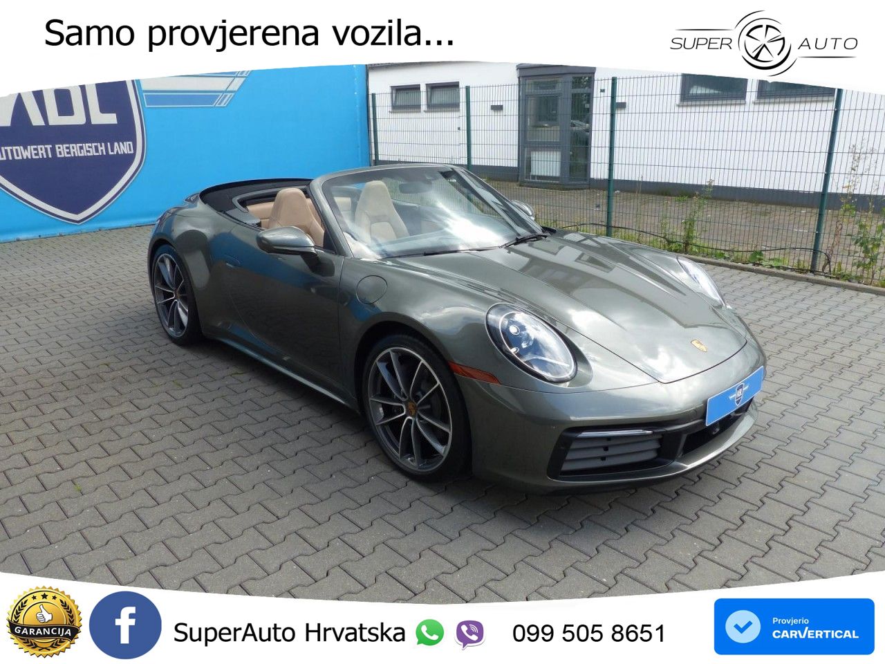 Porsche 911 Carrera Cabriolet 3.0 (385 KS) PDK LED+GR SJED+ACC