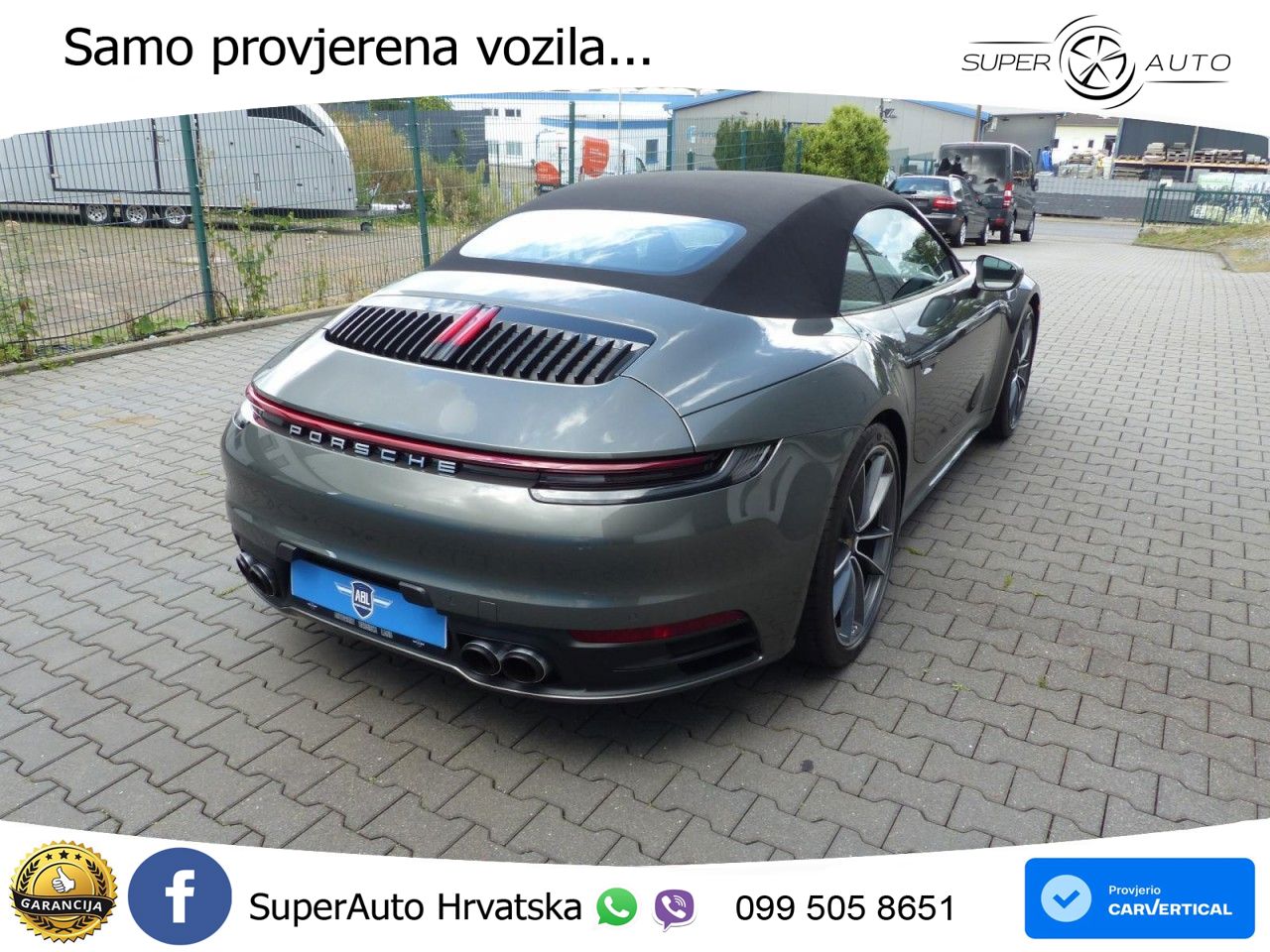 Porsche 911 Carrera Cabriolet 3.0 (385 KS) PDK LED+GR SJED+ACC