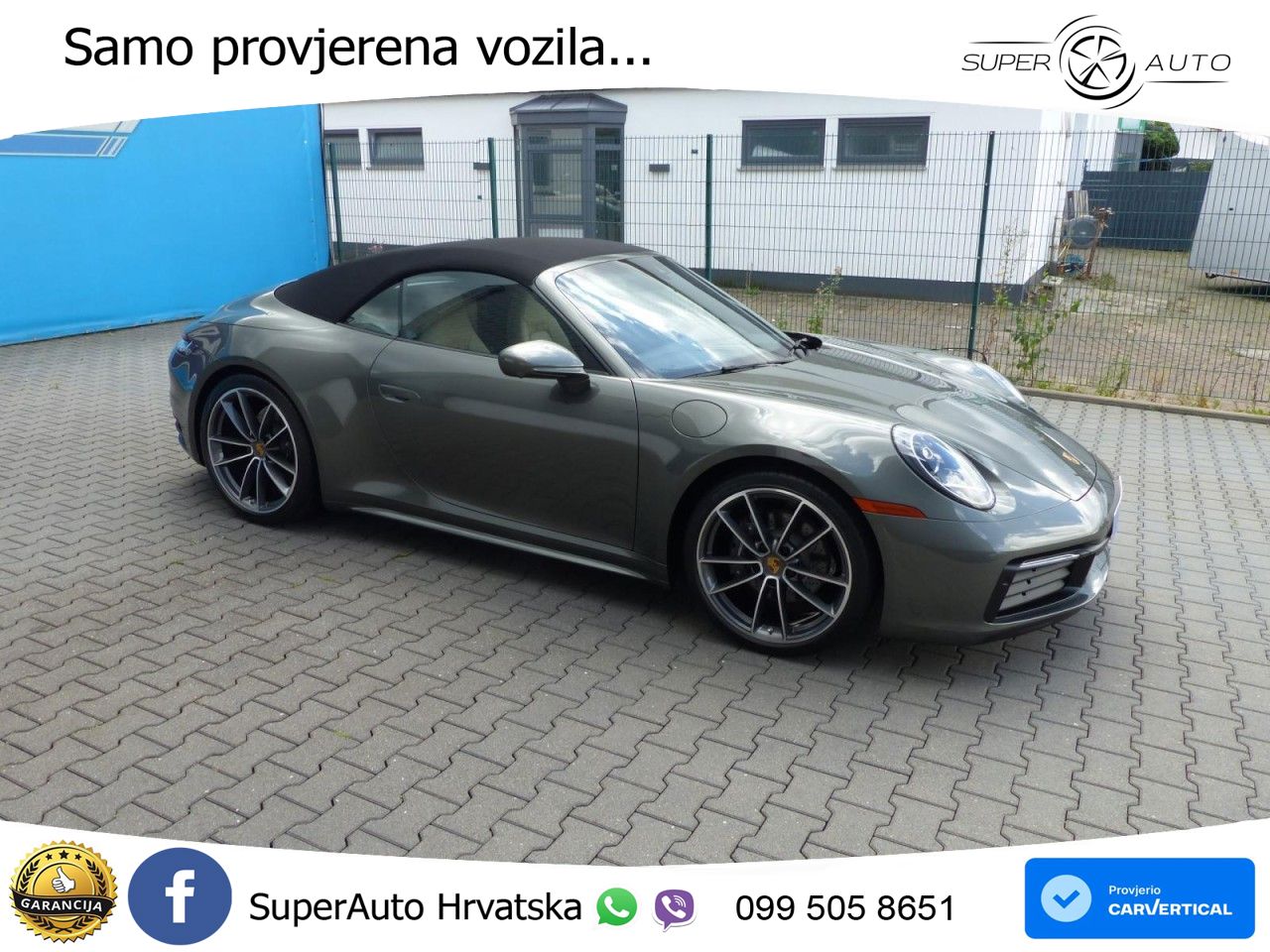Porsche 911 Carrera Cabriolet 3.0 (385 KS) PDK LED+GR SJED+ACC