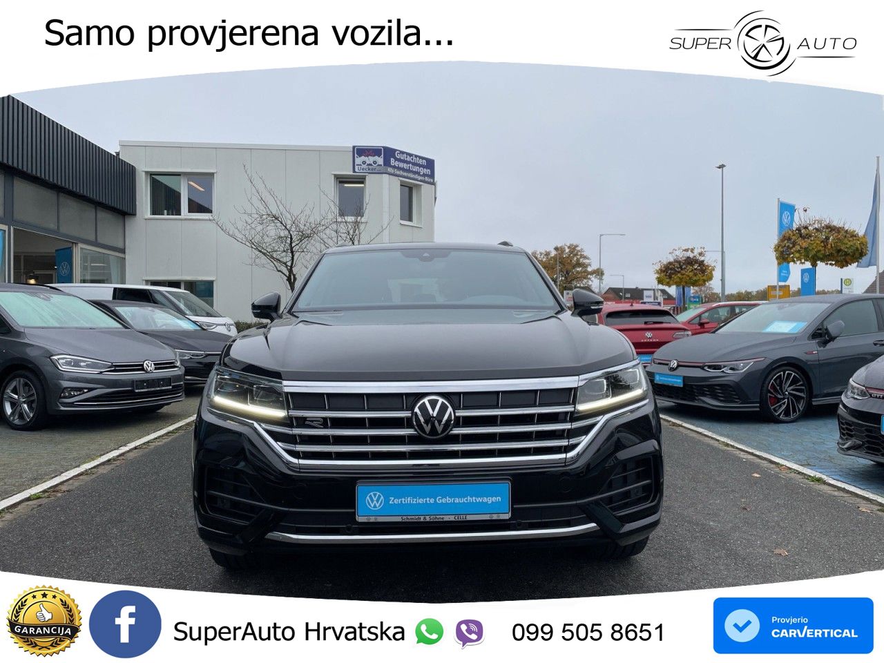 Volkswagen Touareg 3.0 V6 TDI (286 KS) 4MOTION Tiptronic R-Line ZRAČNI+ACC+4xGR SJED+KAM