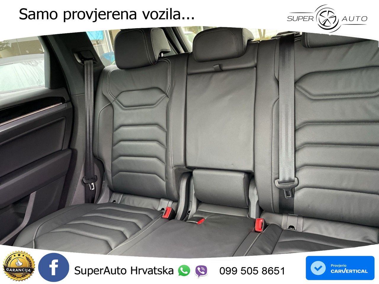 Volkswagen Touareg 3.0 V6 TDI (286 KS) 4MOTION Tiptronic R-Line ZRAČNI+ACC+4xGR SJED+KAM