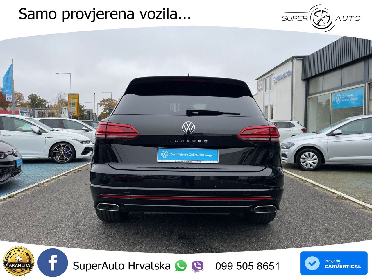 Volkswagen Touareg 3.0 V6 TDI (286 KS) 4MOTION Tiptronic R-Line ZRAČNI+ACC+4xGR SJED+KAM