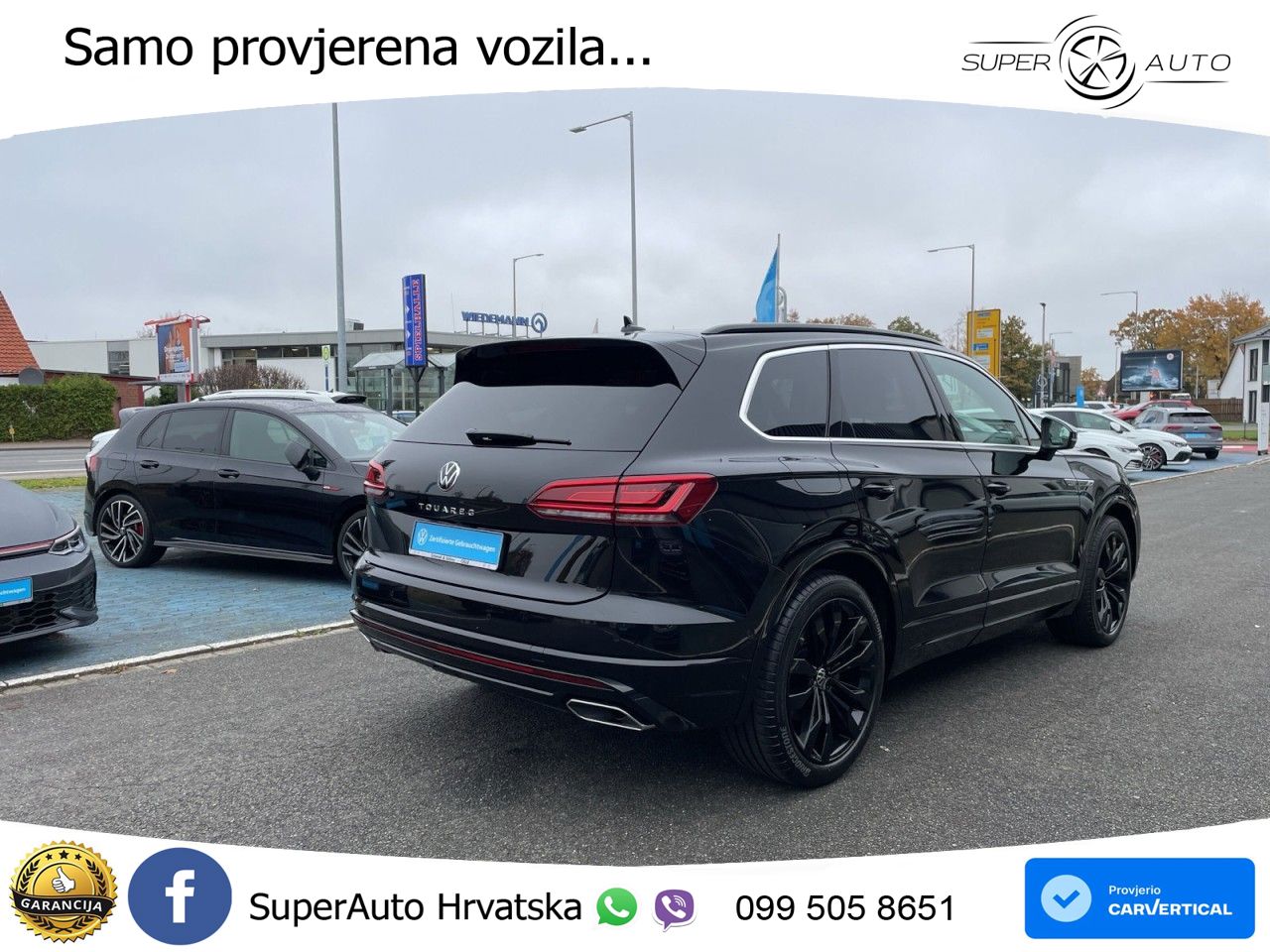 Volkswagen Touareg 3.0 V6 TDI (286 KS) 4MOTION Tiptronic R-Line ZRAČNI+ACC+4xGR SJED+KAM