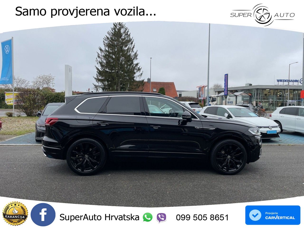 Volkswagen Touareg 3.0 V6 TDI (286 KS) 4MOTION Tiptronic R-Line ZRAČNI+ACC+4xGR SJED+KAM