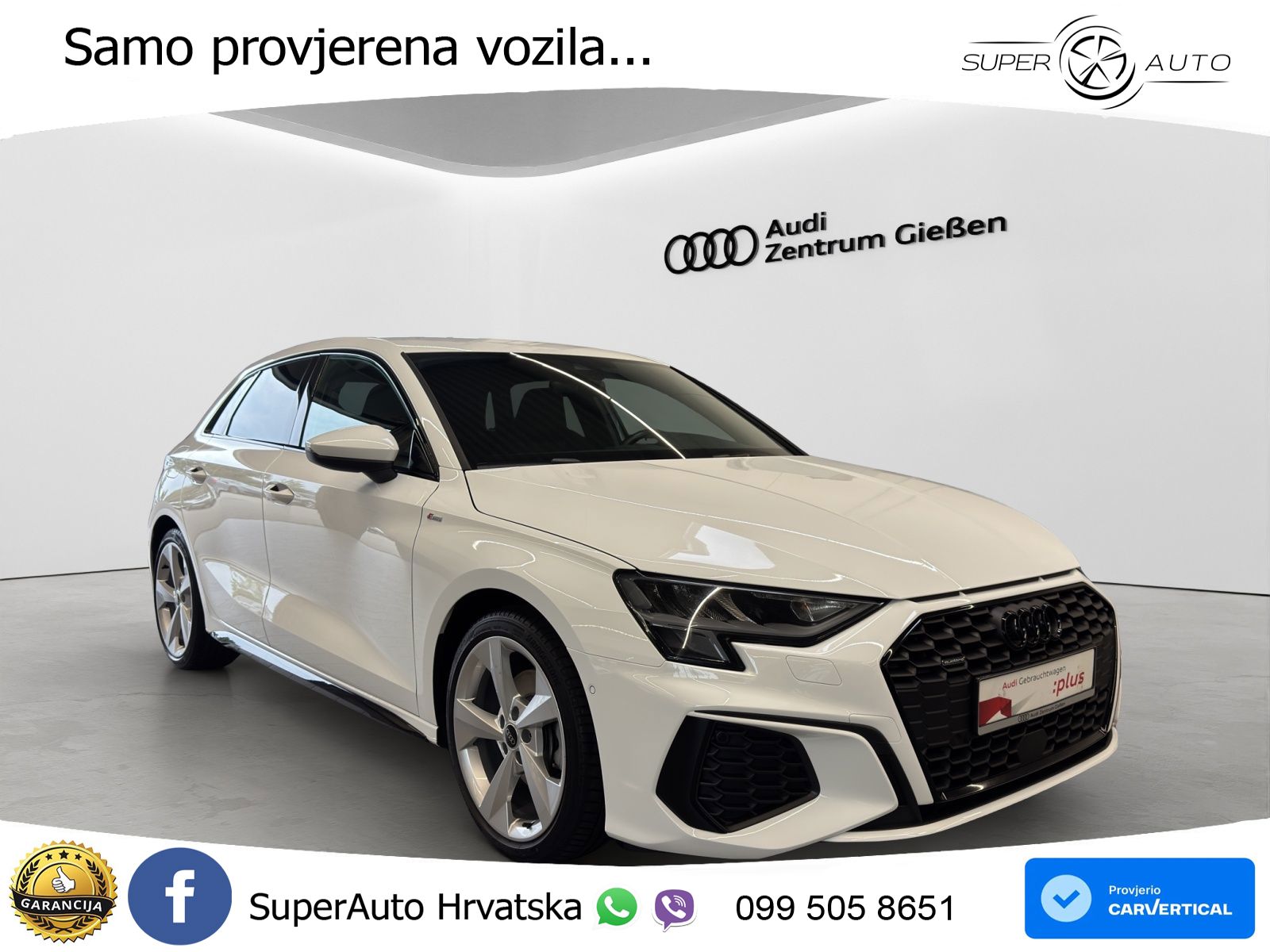 Audi A3 40 TDI (200 KS) quattro S tronic S line LED+GR SJED+ACC
