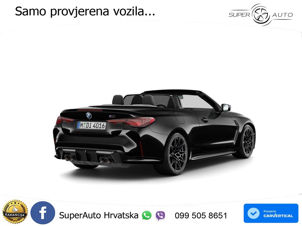 BMW M4 Convertible Competition 3.0 (530 KS) xDrive Steptronic LED+GR SJED+ACC