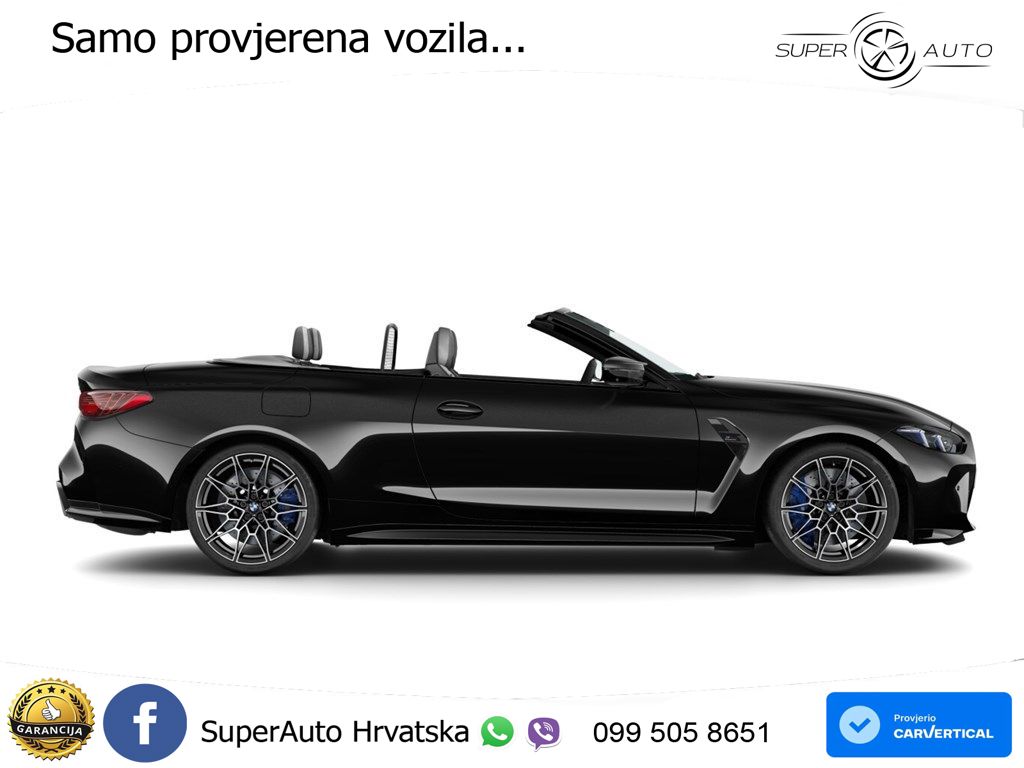 BMW M4 Convertible Competition 3.0 (530 KS) xDrive Steptronic LED+GR SJED+ACC