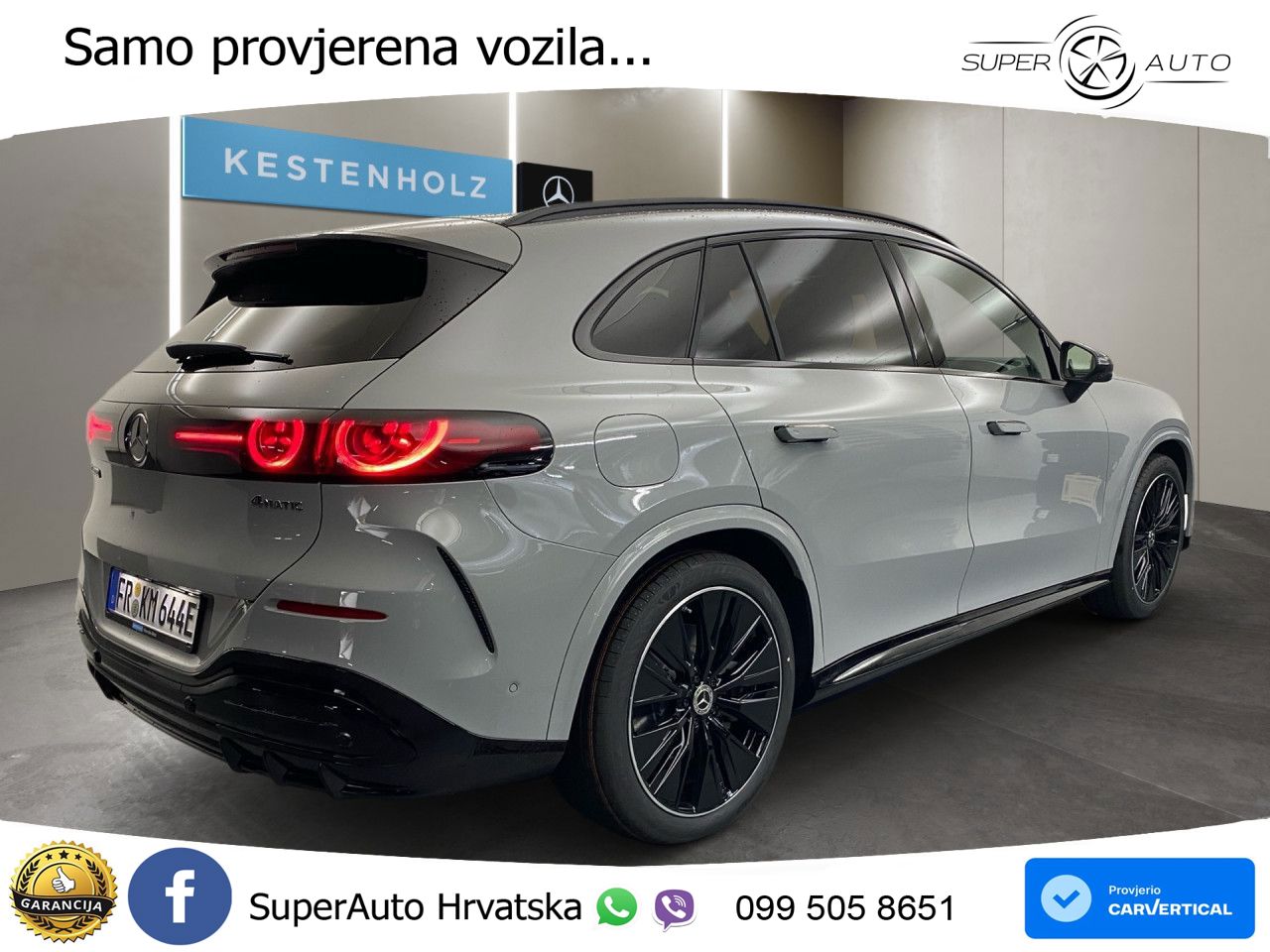 Mercedes GLC 400 94 kWh (489 KS) 4MATIC EQ Technology AMG ZRAČNI+ACC+GR SJED+KAM+PANO