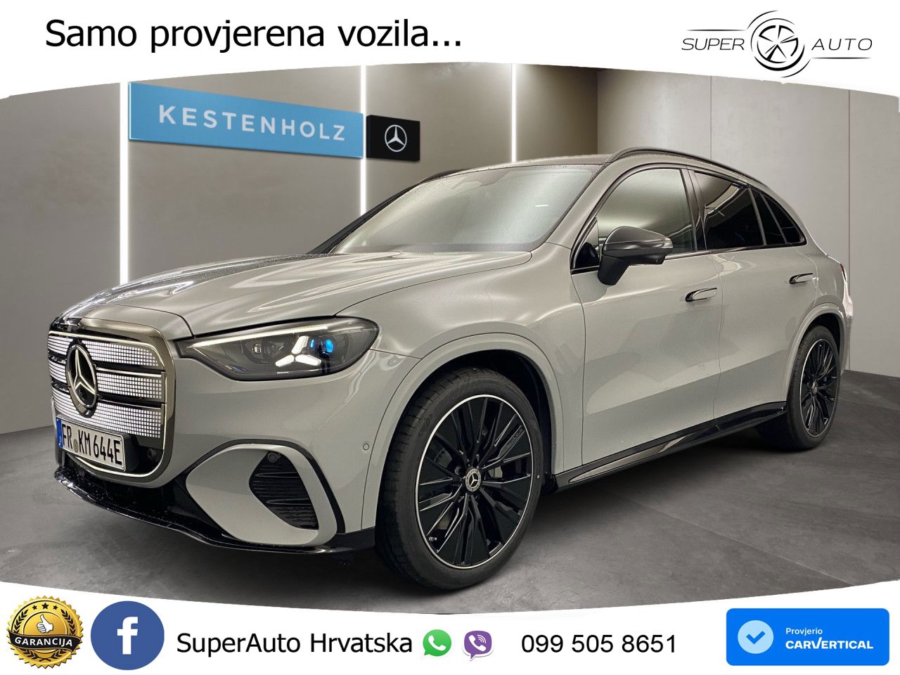 Mercedes GLC 400 94 kWh (489 KS) 4MATIC EQ Technology AMG ZRAČNI+ACC+GR SJED+KAM+PANO