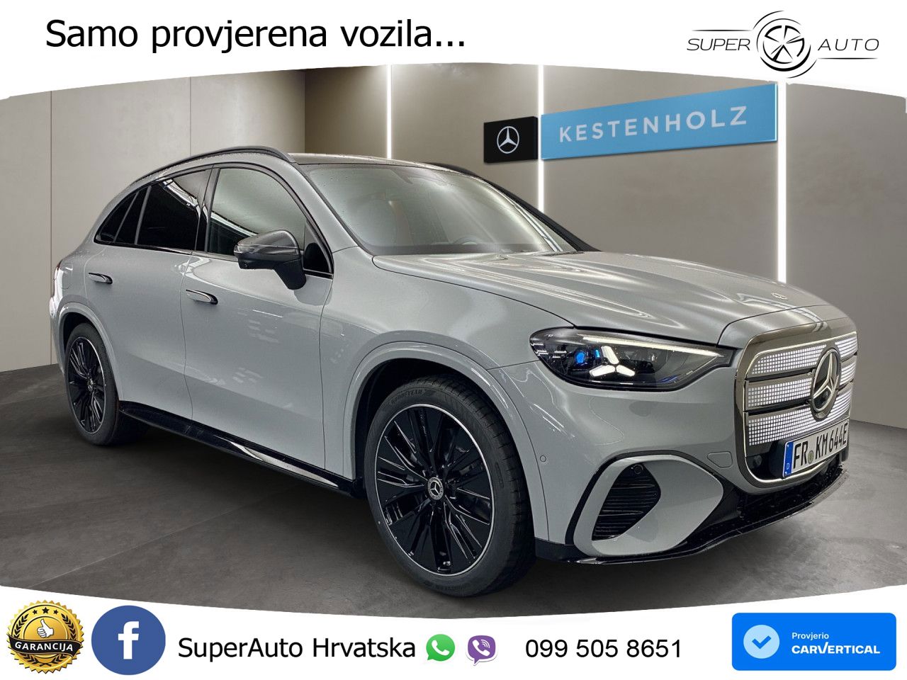Mercedes GLC 400 94 kWh (489 KS) 4MATIC EQ Technology AMG ZRAČNI+ACC+GR SJED+KAM+PANO