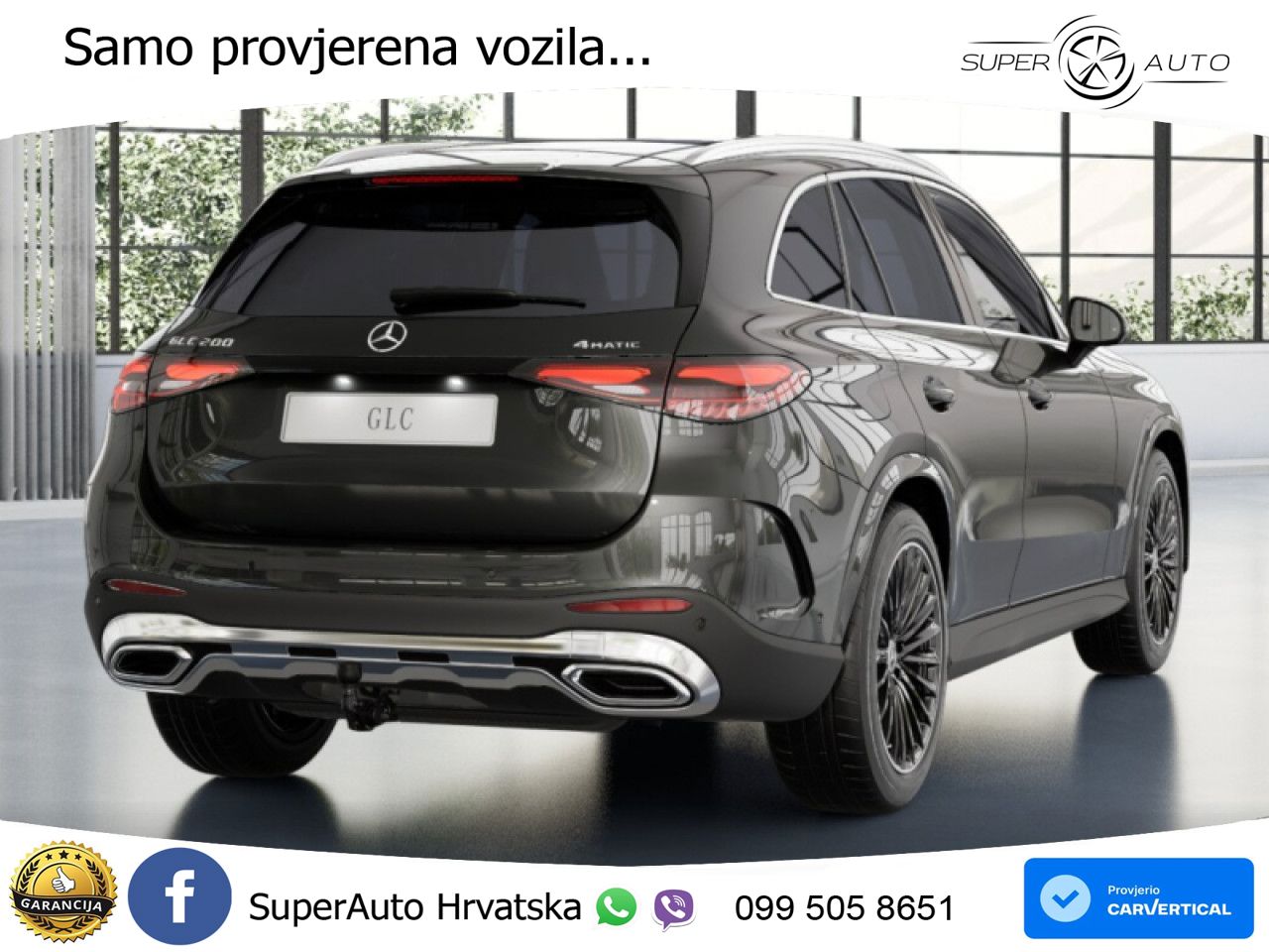 Mercedes GLC 200 (204 KS) 4MATIC 9G-TRONIC AMG ACC+GR SJED+360+PANO