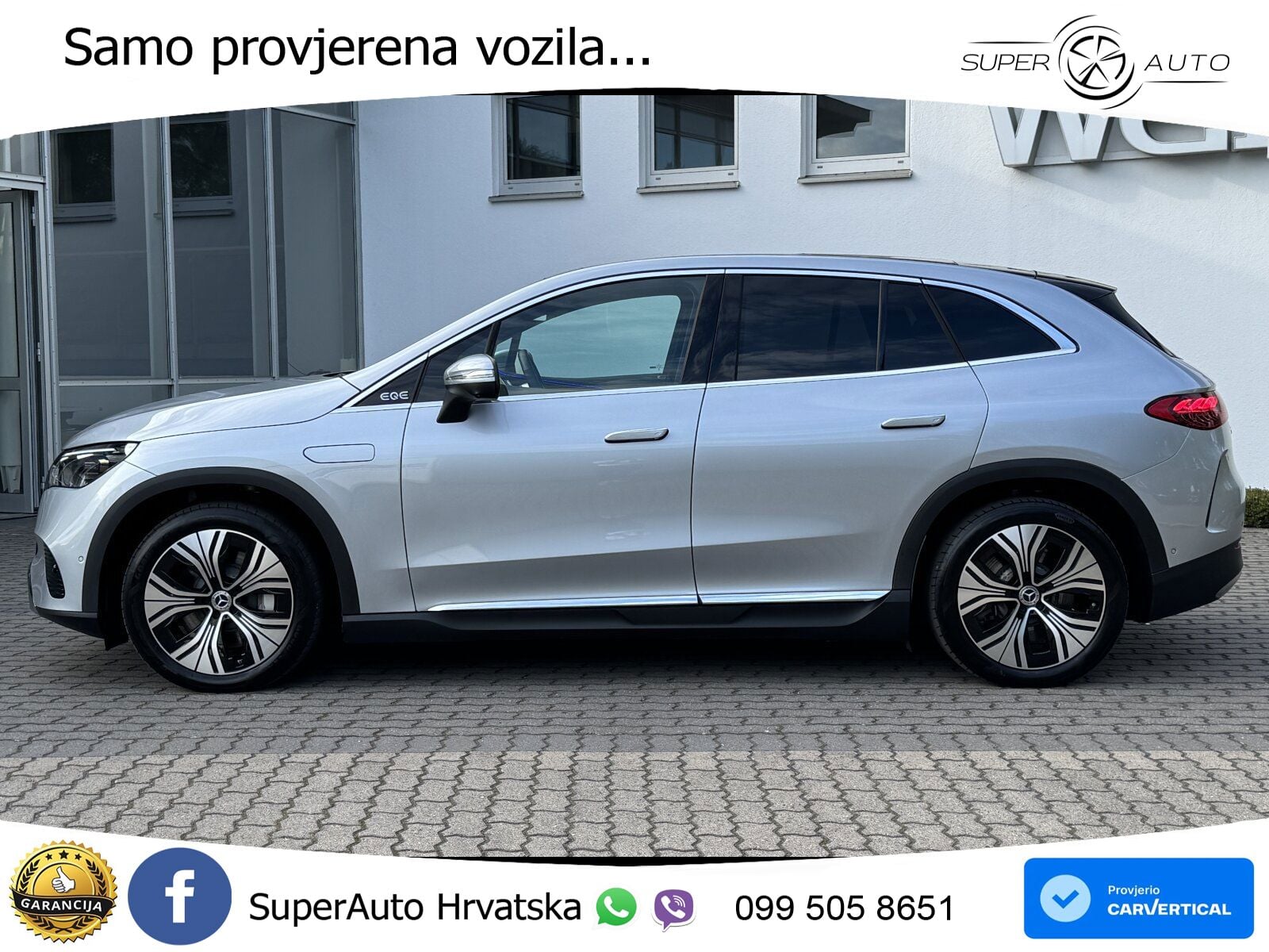 Mercedes EQE SUV 350 98 kWh (292 KS) 4MATIC ACC+GR SJED+360+PANO