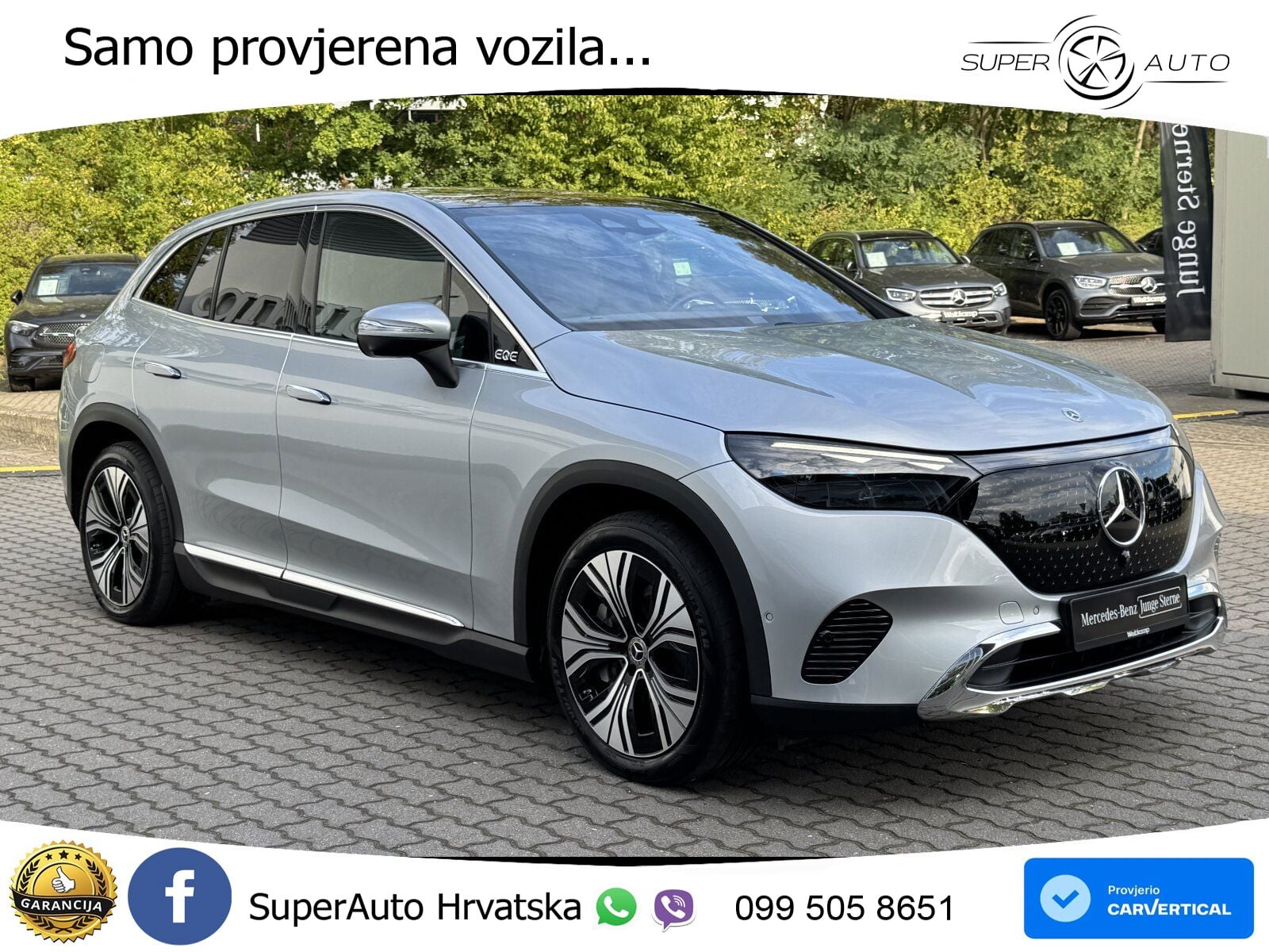 Mercedes EQE SUV 350 98 kWh (292 KS) 4MATIC ACC+GR SJED+360+PANO