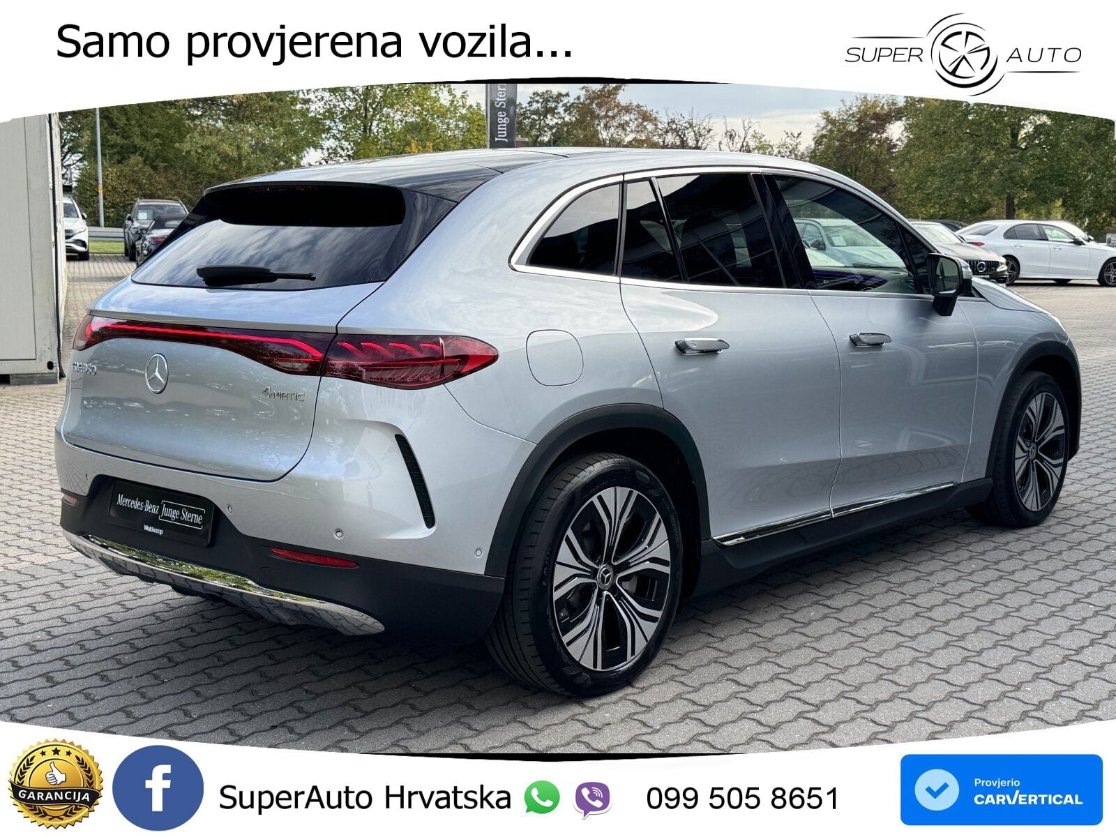 Mercedes EQE SUV 350 98 kWh (292 KS) 4MATIC ACC+GR SJED+360+PANO