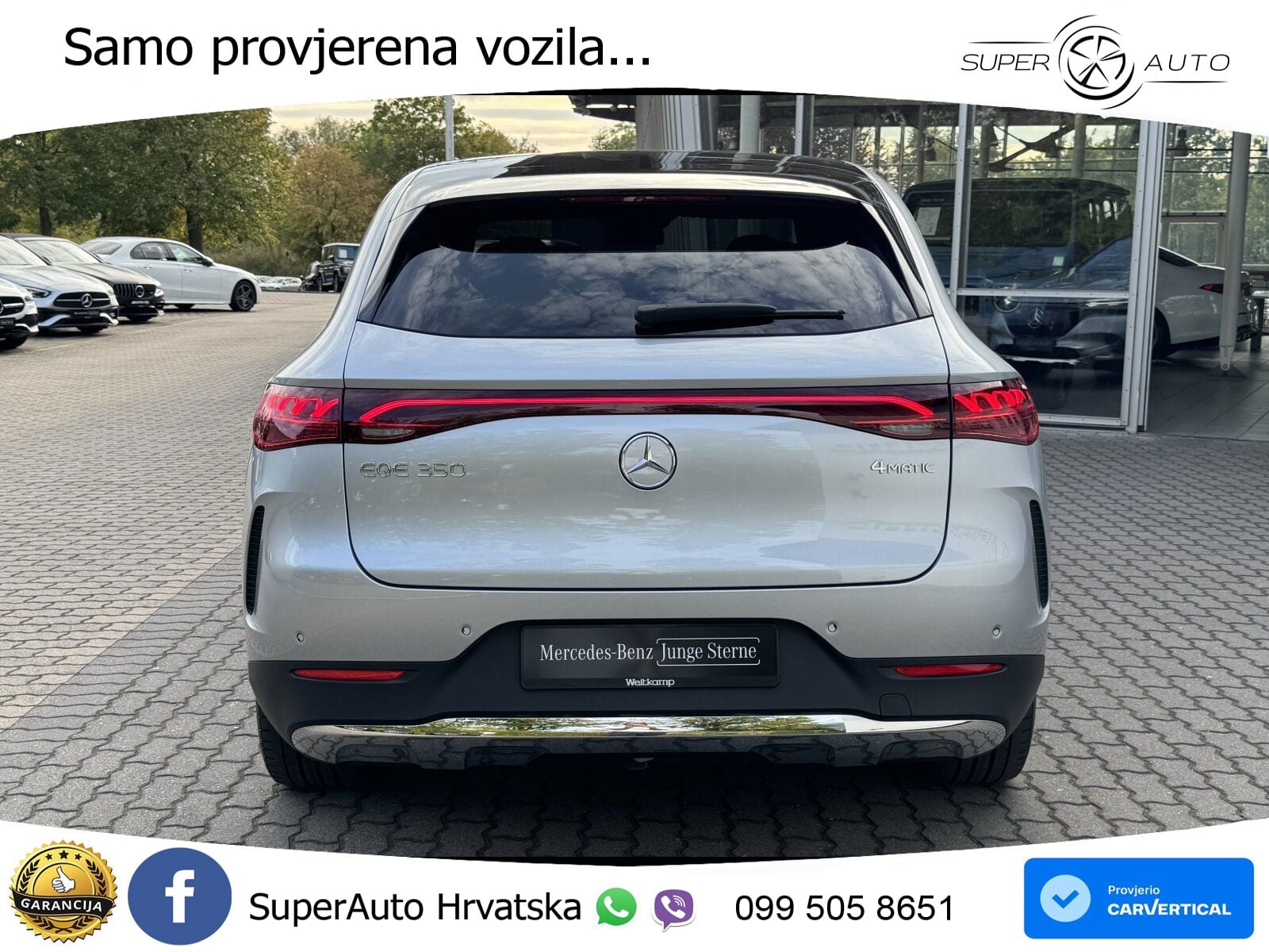 Mercedes EQE SUV 350 98 kWh (292 KS) 4MATIC ACC+GR SJED+360+PANO