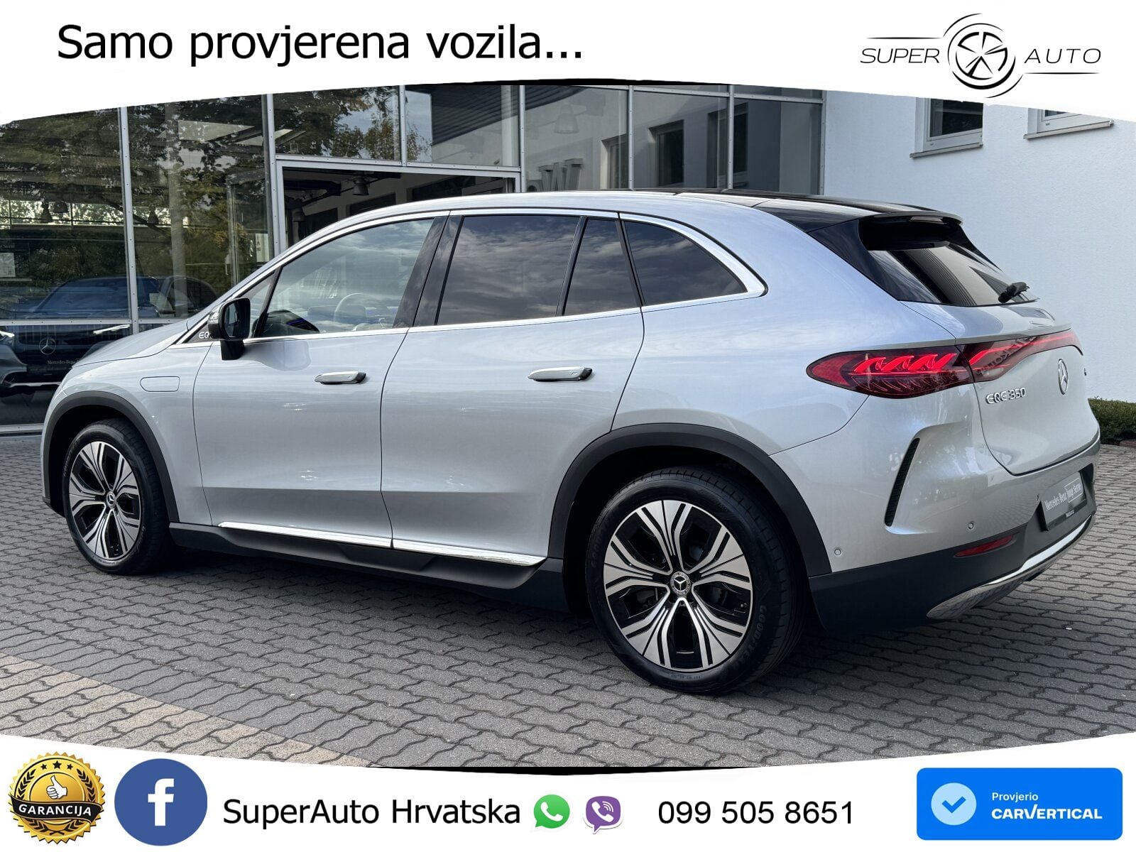 Mercedes EQE SUV 350 98 kWh (292 KS) 4MATIC ACC+GR SJED+360+PANO