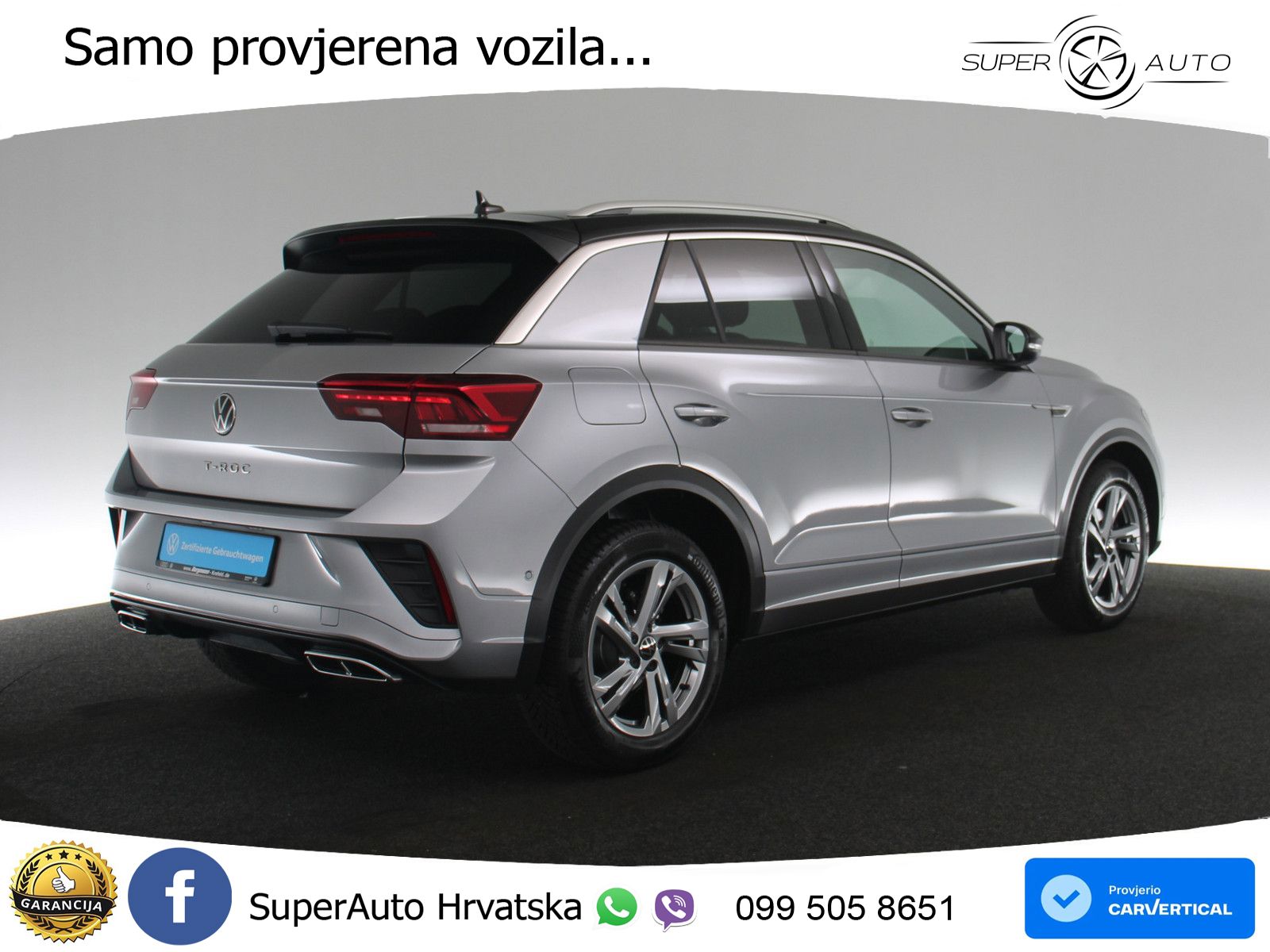Volkswagen T-Roc I 1.5 TSI (150 KS) DSG LED+GR SJED+ACC